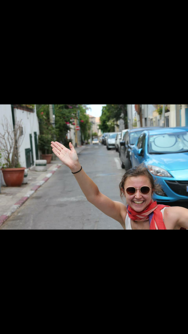 Leah visiting Israel