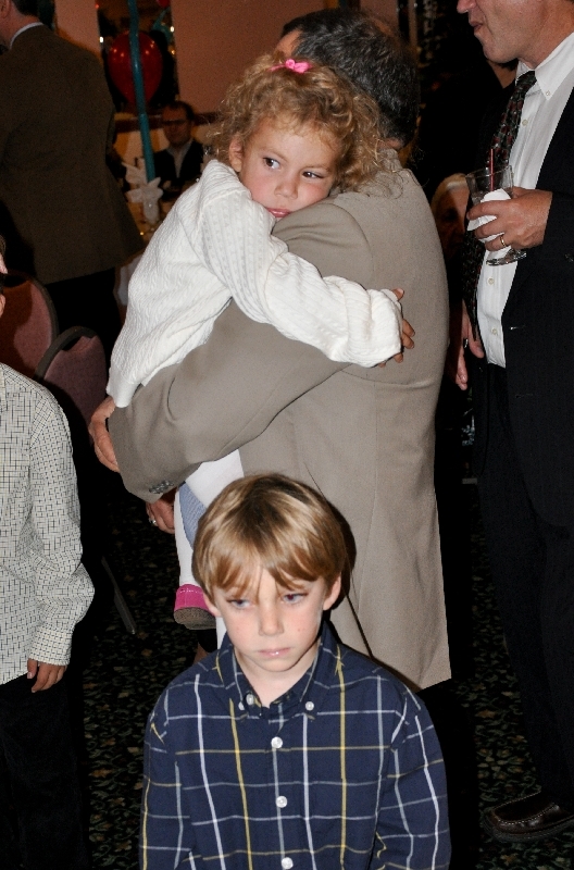 Lilah hanging there with Bronson