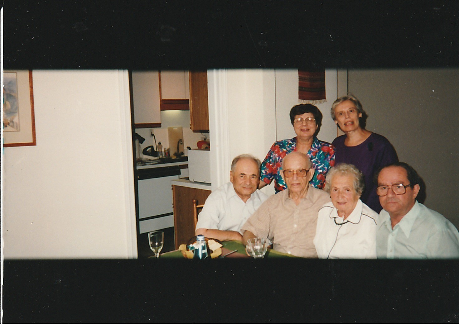 1995: Standing: Inga, Martha Tolpin \nSitting: Leva, .., Tania, Boris