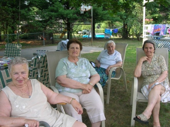 Grandmothers (babushki) at Dmitry's house in Sharon, MA, Gnesia, .., .., Raia